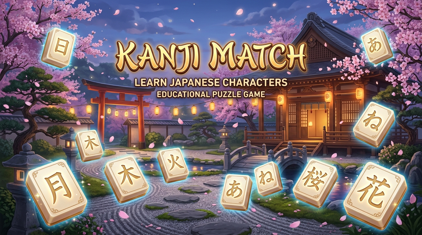 Kanji & Kana Match - Learn Japanese Characters